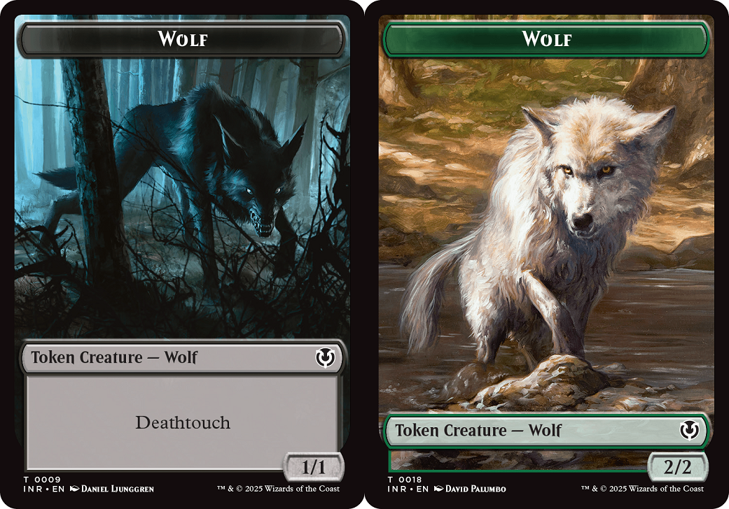 Wolf (9) // Wolf (18) Token